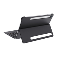 Nouvel étui clavier sans fil ultra-fin avec emplacement pour stylet pour Tab S10FE/S10Lite, 80 touches, disposition US, USB-C, touches multimédias, touches multiples