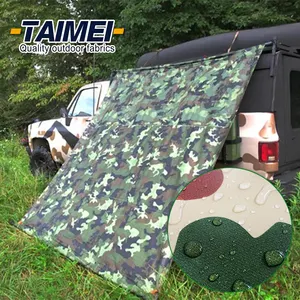 Tenda mimetica impermeabile all'ingrosso teloni mimetici in PVC telone fornitore telone in PVC mimetico per tenda - Product Image 2