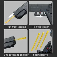 Panlos 670010 G18 Pistolets et armes militaires DIY, blocs de construction éducatifs, ensembles de cadeaux pour enfants