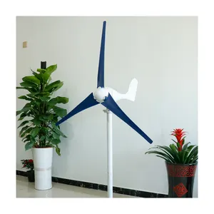 100-400w风力发电机，用于风能和太阳能互补路灯，监控