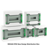 Boîtier de distribution électrique solaire extérieur CE IP65 étanche en ABS, boîte de jonction, coffret MCB