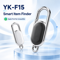 YK-F15 Smart Finder Tag Berfungsi dengan Apple Find My Global, Pelacak Kunci, Tas, dan Barang Bawaan, Penyimpanan Cloud WiFi, Baterai 12 Bulan, Peringatan Suara