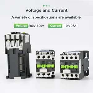 Contactor 36v AOASIS Brand CJX2-09Z 12v 24V 36V 110V 220V 9A 48v 3p China Manufacture Dc Contactor