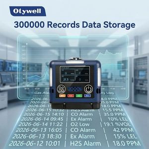 Detector de Gas Portátil Multigas 4 en 1 IP68 con Almacenamiento de Datos de 300000 Registros para O2, <span class=keywords><strong>CO</strong></span>, H2S, H2 - Product Image 3