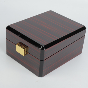 Caja de Perfume Rectangular de Madera MDF de Lujo con Corte Láser, Embalaje Personalizado de Fábrica, Caja de Regalo Tipo Concha para Cuidado de la Piel, Belleza Médica, Spray - Product Image 3
