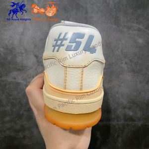 Zapatillas Deportivas de Diseño de Alta Calidad, Zapatillas de Tenis, Estilo Casual para Caminar, de Cuero Genuino - Product Image 4