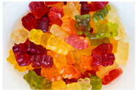 Moules à bonbons durs et mous personnalisés et mignons petit ours Film d'aluminium plat tiges de métal fabriquées à la main État nouveau
