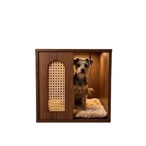 <span class=keywords><strong>Casa</strong></span> de Madera <span class=keywords><strong>para</strong></span> Perros y Cama <span class=keywords><strong>para</strong></span> Mascotas, Transpirable, Rectangular, <span class=keywords><strong>para</strong></span> Uso en Interiores, Estilo Cabaña, <span class=keywords><strong>para</strong></span> Todas las Estaciones, <span class=keywords><strong>para</strong></span> Perros Pequeños/Mini - Product Image 5