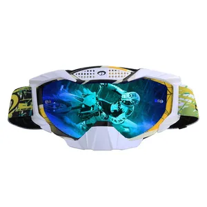 Tốt Nhất Bán Nhà Máy Bán Buôn Tốt Nhất Thể Thao Kính Đầy Màu Sắc Racing Gafas Motocross Kính Xe Máy Kính Bánh