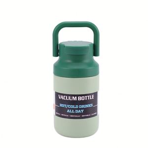 Termo Moderno de Acero Inoxidable, Gran Capacidad, para Viajes al Aire Libre, con Doble Asa, para Deportes de Montaña, Mantiene el Calor de 12 a 24 Horas - Product Image 6