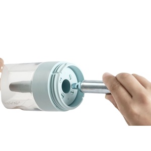 Appareil à eau gazeuse 500 ml, bouteille de carbonatation manuelle portable pour la maison et les déplacements - Product Image 4