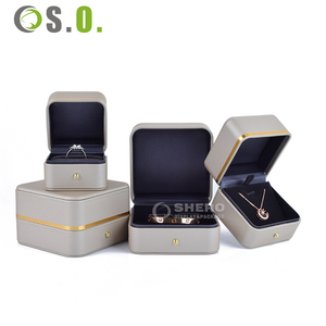 Cajas de Joyería de Cuero PU de Lujo, Almacenamiento de Joyería, Elegante Caja de Joyería, Caja para Anillos y Pulseras - Product Image 3