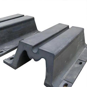 Fender De Borracha Cilíndrica Branca Barco Rub Rail M Tipo Fender De Borracha Marinha - Product Image 1