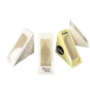 मिश्रित रंग सुरक्षित अच्छा पैकेजिंग आर्ट पेपर पुनर्नवीनीकरण सामग्री पुनर्नवीनीकरण सामग्री के साथ OEM अनुकूलित सैंडविच बॉक्स