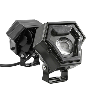 ไฟสปอร์ตไลท์รูปหกเหลี่ยม LED รุ่นใหม่ ขายดี ไฟตัดหมอก RGB สำหรับรถยนต์ รถบรรทุก มอเตอร์ไซค์ รุ่น MO-237 รับประกัน 1 ปี - Product Image 3