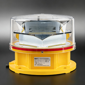 Luz de Obstrucción de Intensidad Media L865 con Energía <span class=keywords><strong>Solar</strong></span>, Sistema de Advertencia para Aeronaves Tipo A de la OACI - Product Image 1