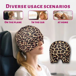 Gorro <span class=keywords><strong>de</strong></span> Compresión Fría/Caliente Personalizado para Migrañas, Gorro <span class=keywords><strong>de</strong></span> Gel Reutilizable para el <span class=keywords><strong>Dolor</strong></span> <span class=keywords><strong>de</strong></span> <span class=keywords><strong>Cabeza</strong></span> <span class=keywords><strong>y</strong></span> Alivio del Estrés - Product Image 3