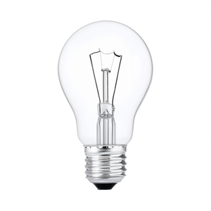 Bombilla incandescente estándar Clara de 200W 230V, tipo A, base de vidrio transparente E27 - Product Image 2