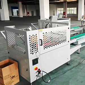 Fabrieks prijs kartonnen vouw- en vormmachine automatische golfkarton doos productielijn apparatuur voor verpakkingen - Product Image 4