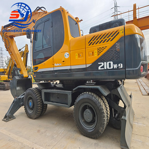 รถขุดไฮดรอลิกฮุนได รุ่น 210W-9 ขนาด 20 ตัน ปี 2022 มือสอง พร้อมบุ้งขุด คุณภาพสูง เครื่องยนต์และลูกปืนผลิตในเกาหลี - Product Image 2