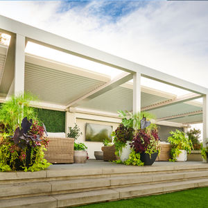 Pérgolas Individuales para Exteriores <span class=keywords><strong>6X3</strong></span> M, Pérgola Económica de Aluminio con Techo Retráctil - Product Image 1