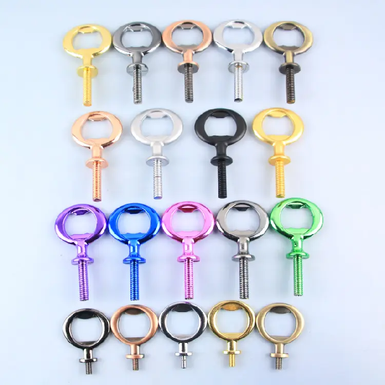 Металлическая открывалка для бутылок, пустая плоская открывалка для бутылок из нержавеющей стали, набор вставок, Резьбовая открывалка для пива, фурнитура для ремесла по дереву