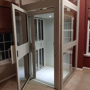 Внутренний/наружный вертикальный домашний лифт для пожилых людей и инвалидов, пассажирский лестничный подъемник, функция безопасности жилых помещений - Product Image 2