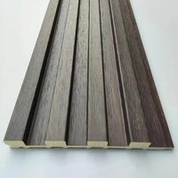Panneaux muraux en WPC haute densité anti-décoloration, insonorisés, faciles à installer pour la décoration murale commerciale et domestique