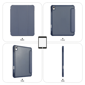เคสหนังพียูสำหรับ iPad รุ่น10th 10.9นิ้ว2022 <span class=keywords><strong>Apple</strong></span> เคสแท็บเล็ตหนังมังสวิรัติทนทานกันกระแทกพร้อมที่วางดินสอ - Product Image 2