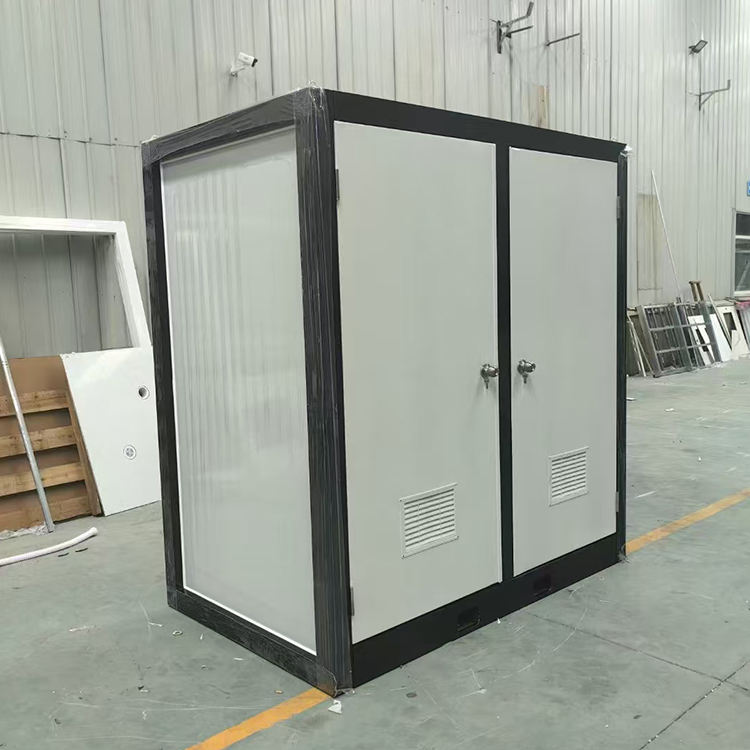 Bathroom Squat Prefabricated Portable Toilet Cabin Luxury Mobile Toilet Public Portable Toilet Easy Install for Construction - Image 5