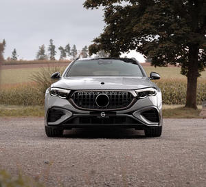 W213 actualización a W214 E53 Kits de carrocería para 17-23 Clase <span class=keywords><strong>E</strong></span> <span class=keywords><strong>Mercedes</strong></span> Benz W213 a W214 E53 AMG parachoques de coche viejo a nuevo guardabarros de parrilla de capó - Product Image 2