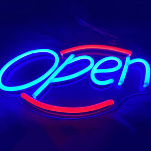 Letrero Luminoso LED de Neón Abierto las 24 Horas para Negocios y Tiendas - Product Image 2