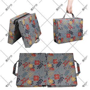 Thickened <b>Garden</b> <b>Kneeling</b> <b>Mat</b> 56x34cm Floral Oxford Cloth Outdoor Courtyard Camping Seat Cushion - Product Image 4