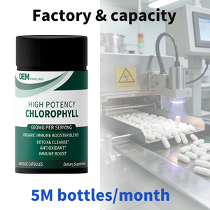 Cápsulas de Clorofila Natural de Sodio y Cobre al por Mayor OEM, Fórmula y Empaque Personalizados, Ventaja de Costo al por Mayor y Suministro Estable - Product Image 4