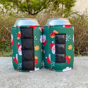 Porta Lattina Magnetico da 12oz con Logo, Raffreddatore per Lattine Camouflage, Supporto Magnetico per Frigorifero, Personalizzabile con Design Sublimato - Product Image 4