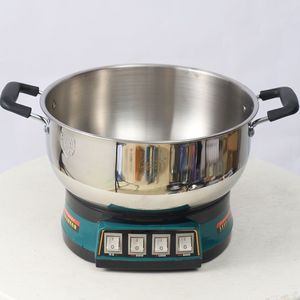 304 Stainless Steel <b>Electric</b> Cooker 28-40 Cm Two Layer Steaming Boiling Stir Frying Home Use - Product Image 2