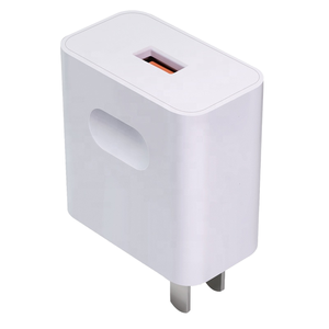 Cargador adaptador de corriente USB OEM 20W cabezal de carga súper rápida para Pro Max cargador de pared de teléfono móvil inteligente 3A 120W Compatible con Reino Unido/EE. UU. - Product Image 1