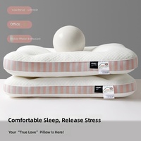 Coussin de sommeil profond à mémoire de forme, soutien cervical, aide au sommeil, design intégral doux pour la tête, pour adultes, usage domestique, paire de supports cervicaux