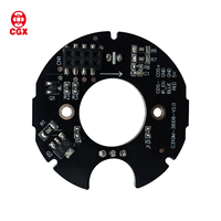 CGX CGX-38IR08S10H01 SMD 2835 LED Infrarrojo PCBA, Placa PCB Personalizada, Sensor Fotodiodo, Accesorios CCTV, Iluminación para Cámaras de Seguridad
