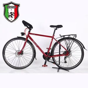 Bicicleta de Carretera Deseo 700c con Cuadro de Aleación de Aluminio, Horquilla Rígida, Soporte, Guardabarros y Reflector para Desplazamientos Urbanos - Product Image 1