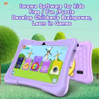 Tablet Android K7pro Kids 7 Inch untuk Balita, Kontrol Orang Tua, Tablet PC Anak dengan Aplikasi Edukasi, WiFi, dan Casing Anti-Anak