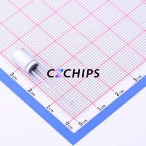 Condensador Sólido APSG160ELL271MF08J, Componente de Orificio Pasante (THT), D6.3xL9mm 270uF 20% 16V 5.08A100kHz - Product Image 2