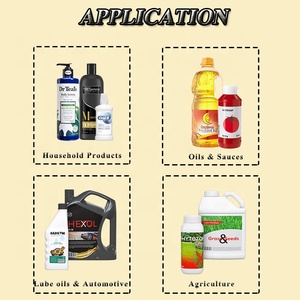 Tự động dầu gội điều hòa điền đóng nắp ghi nhãn dây chuyền sản xuất đóng chai dòng - Product Image 5