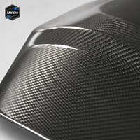 Capot en fibre de carbone compatible avec BMW Série 3 M3 E92 E93 Coupé Cabriolet 2007-2013, ventilé, finition brillante