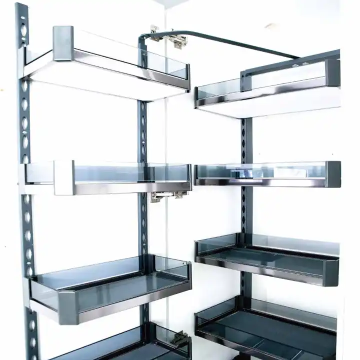 Modular Design Kitchen Storage Rack Tall Cabinet Organizer Pull-out Wire  Basket - China Kitchen Basket and Tall Unit price