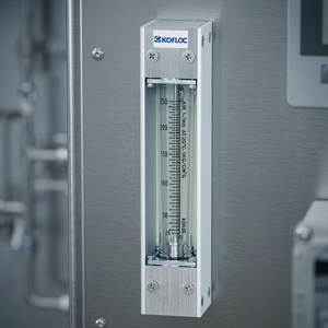 Kofloc Variable Area <b>Flow</b> <b>Meter</b> RK2000VD-S-6-700 Air Industrial Measurement Aluminum Body - Product Image 2