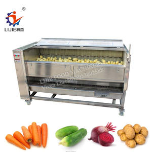 Taro Rettich Karotten Wasch-und Schälmaschine Jujube Bürste Waschmaschine - Product Image 5