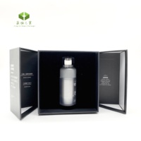 Boîte cadeau en papier pliable de luxe en carton personnalisée pour crème pour les yeux, emballage de sérum cosmétique, flacon d'huile