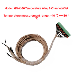 WASITES Probador/Registrador de Temperatura Multicanal, Línea/Grupo de Prueba de Temperatura KJT, Termopares Múltiples - Product Image 3