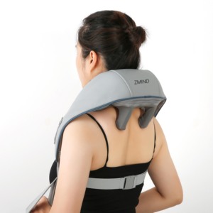 Masseur électrique chauffant pour le dos et le cou, appareil de massage à main, pour la nuque et le dos, shiatsu - Product Image 4